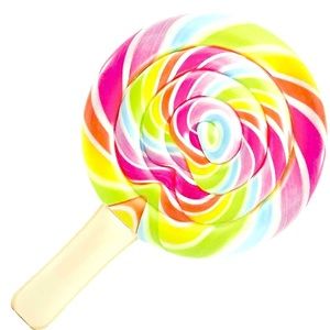 Lollipop pool float